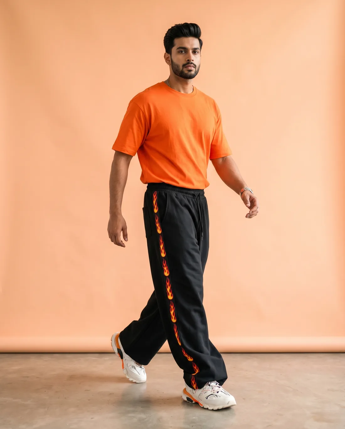Zaflick Loose Fit Joggers in Ink